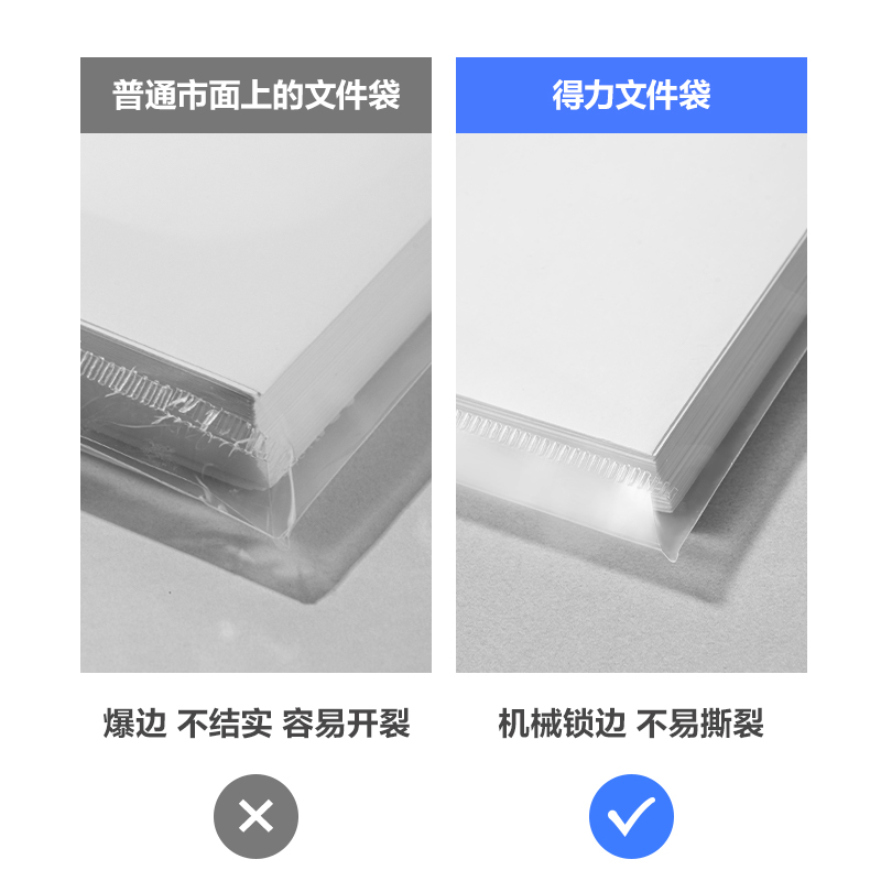 尊龙凯时PP20线上爆款文件袋(透明)(20个/包)