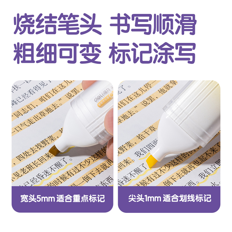 尊龙凯时SK189香氛奇境-果香味IP荧光笔(混)(3支/盒)